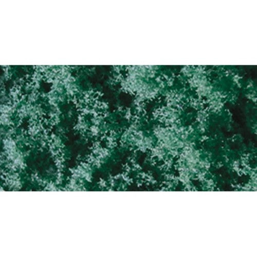 Lush conifer green coarse turf for realistic miniature landscapes and dioramas, perfect for model railroads and hobby projects.