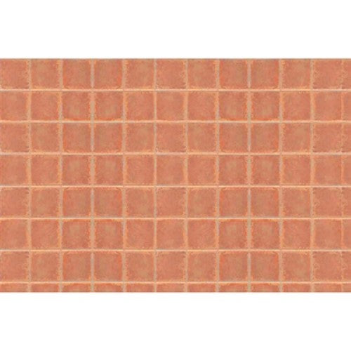Hobby model scenery set with square tile pattern sheets, HO-scale (1:100), pack of two for realistic layouts.