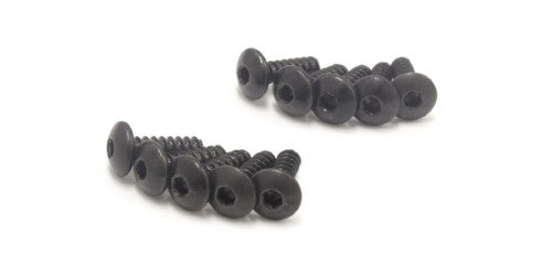 Kyosho TP Hex BH Screw pack of 10, M3x10 mm, durable and versatile for RC models and upgrades.