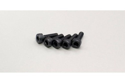 Kyosho M3x8 cap screws, 5-pack, designed for durable RC vehicle upgrades and custom models.