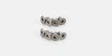 Kyosho titanium flat head hex screws M3x6, pack of 8, designed for hobby applications.