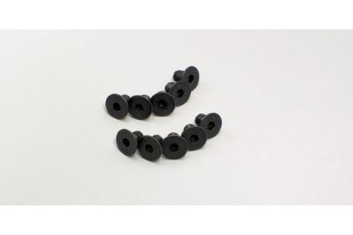 Kyosho Hex FH Screw (M4x6) pack of 10, ideal for secure assembly of RC models and upgrades.