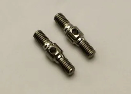 Kyosho Titanium Rod Set 15mm (2) for enhanced RC performance and durability, crafted for strength and lightweight efficiency.