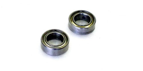 Kyosho 4x7x2.5 shield bearings for RC vehicles, enhancing performance and durability with smooth operation.
