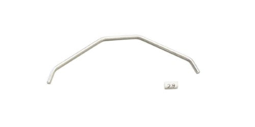 Kyosho MP9/10 2.9mm front stabilizer bar for improved handling and cornering stability in RC racing.