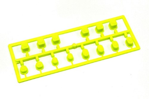 Kyosho MP10 Suspension Bush Set in Yellow for enhanced durability and performance in RC vehicles.