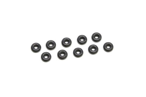 Kyosho Silicone O Ring P2 (10) Black for RC vehicles, offering durability, flexibility, and optimal sealing for enhanced performance.