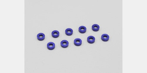 Kyosho Aluminum Collar 2mm Silver, 6-pack, enhances RC car performance with precision, durability, and sleek corrosion-resistant finish.