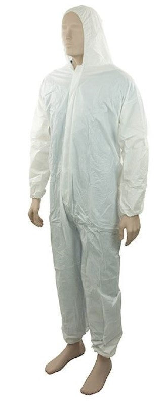 Microporous Coverall Type 5/6 - White, XL, 55gsm (16) *Waterproof Coverall