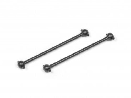 Maverick Phntm XB 77.3mm dogbone set for enhanced durability and power transfer in RC vehicles.