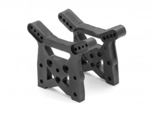 Maverick QntmMT/XT/+ Shock Tower set for enhanced stability and performance in RC vehicles.