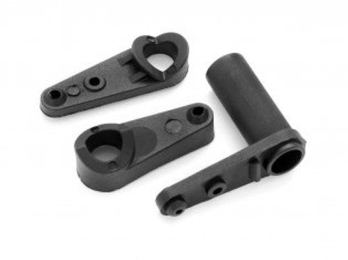 Maverick Radio Control Servo Saver Arm set for improved steering responsiveness and stability.