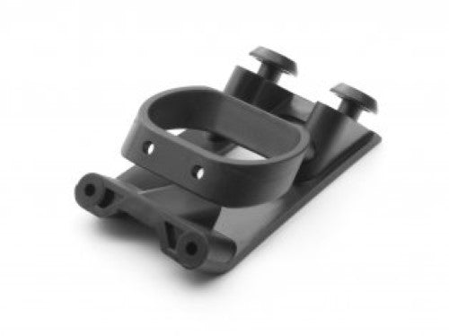 HD rear wing mount for Maverick Quantum, designed to absorb impact and securely fasten wings with M3 screws.