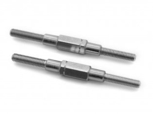 Maverick HD rear turnbuckles for RC vehicles, enhancing stability and handling with durable, lightweight design.