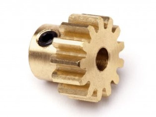Maverick 13T Pinion Gear (0.8M)(32DP) for RC cars, enhancing performance and speed for Strada EVO models.