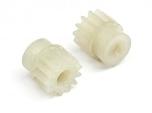 Maverick Ion 13T plastic pinion gear, precision-engineered for optimal RC performance, durable and reliable upgrade.