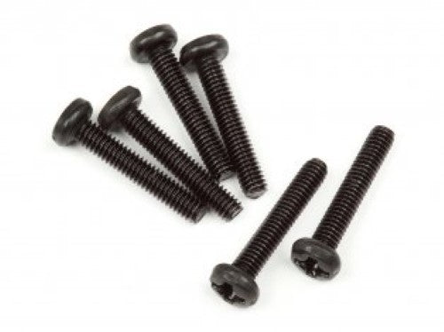 Maverick button head screws M2.5x14mm, pack of 6, for radio control repairs and assembly.