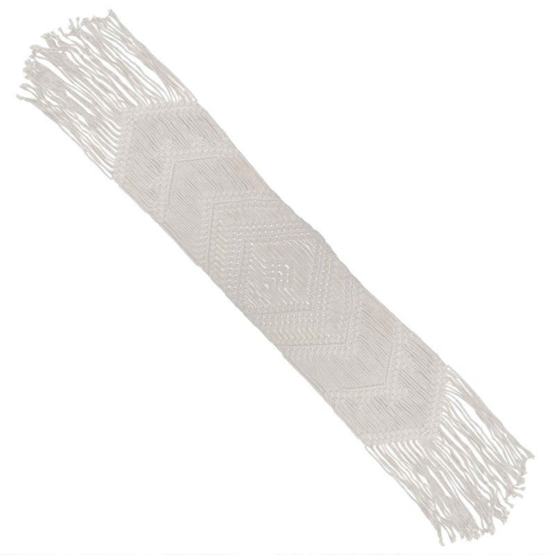 A Touch of Pampas Table Runner Macrame 200cm (L) x 35cm (W)