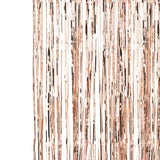 Pick & Mix Rose Gold Fringe Curtain Rose Gold 2.5m (H) x 1m (W)