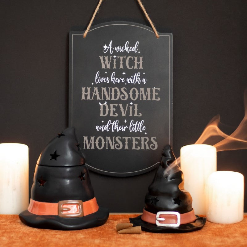 Wicked Witch Family Sign