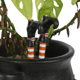 Planter - Novelty Resin Witch Legs Plant Pot Ornament - Set of 2