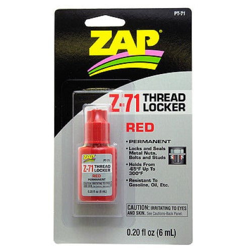 6ml bottle of Z-71 Threadlock adhesive for reliable bonds in DIY projects, perfect for models and RC vehicles.