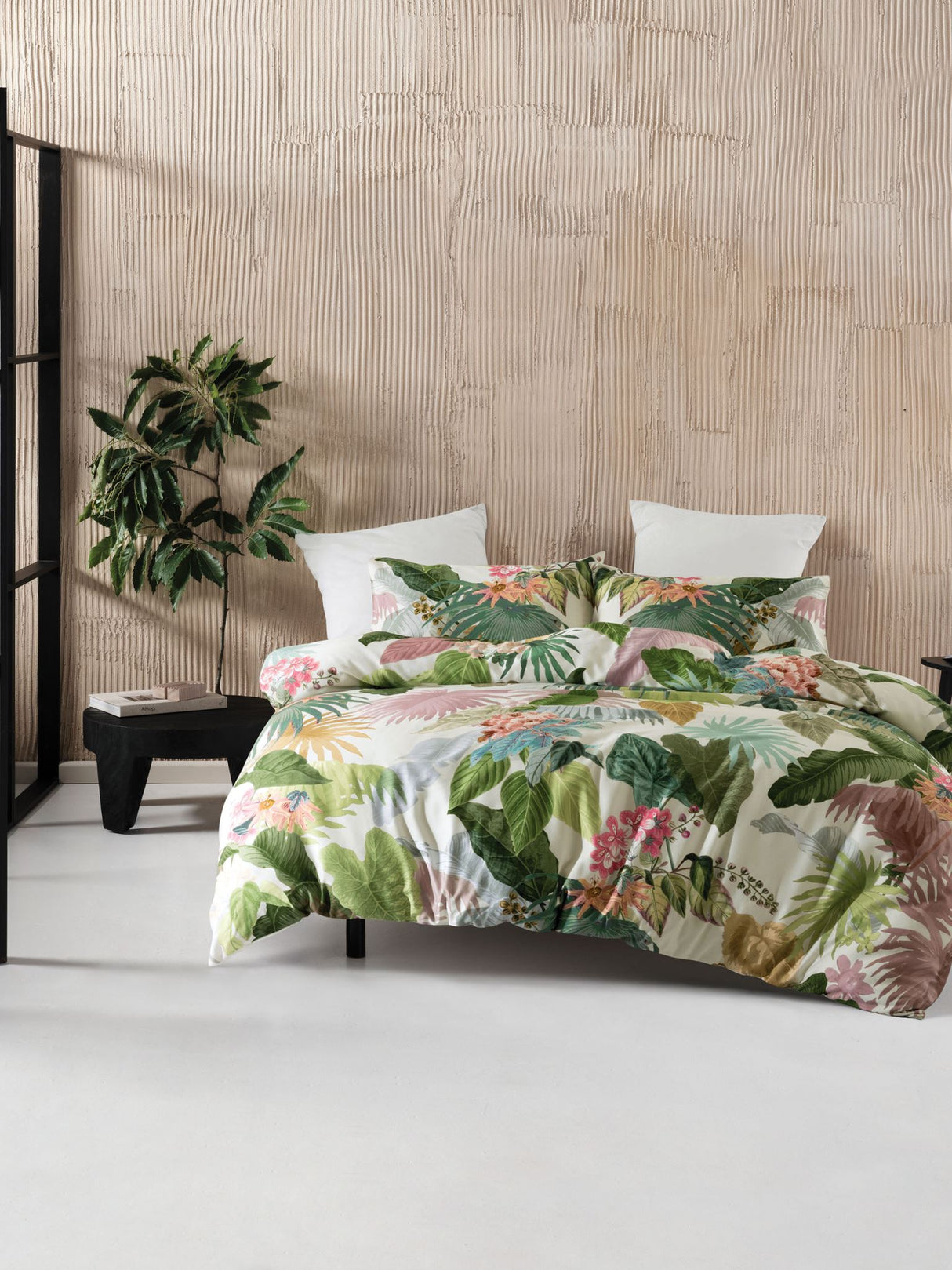 Californian King Duvet Cover - Set - Green Apple Amelia Set By Savona