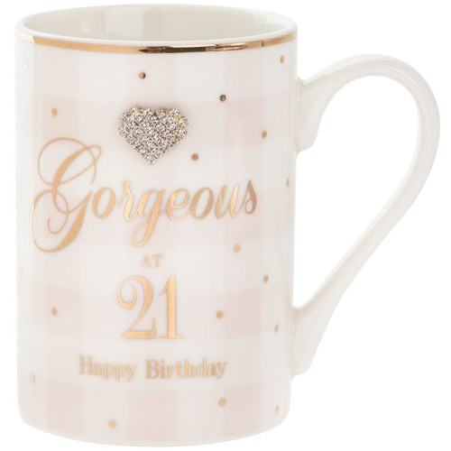 Mad Dots 21st Birthday Mug
