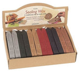 Manuscript Sealing Wax set with 36 colorful sticks, perfect for elegant letter sealing and creative projects.