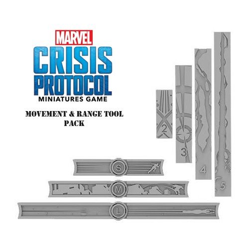 Marvel: Crisis Protocol  - Movement & Range Tool Pack