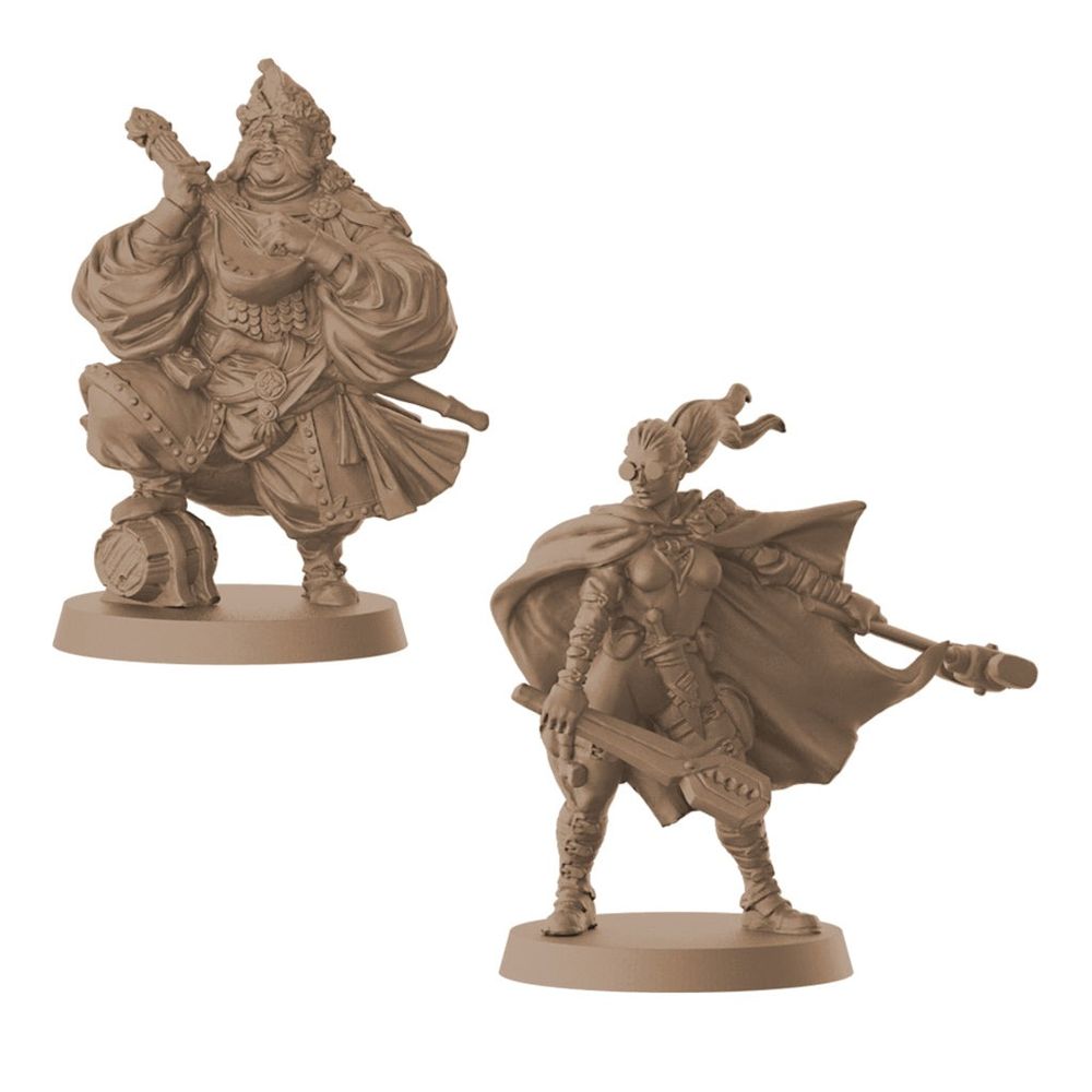 Massive Darkness 2: Heroes & Monster Set  - Bards & Tinkerers vs Metal Angel