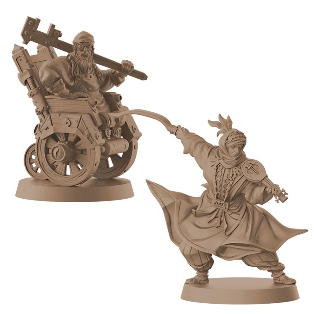 Massive Darkness 2: Heroes & Monster Set  - Bards & Tinkerers vs Metal Angel