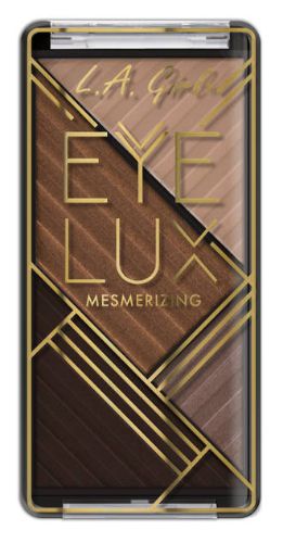 L.A. Girl Eyelux Eyeshadow palette 'Idolize' featuring 16 richly pigmented shades in matte, satin, and metallic finishes.