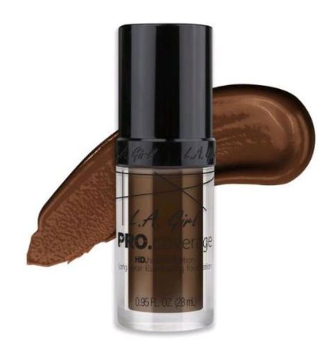 La Girl Pro Coverage Foundation - Dark Chocolate