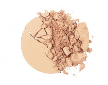 La Girl Pro Face Powder in Fair, matte pressed powder for flawless, buildable coverage with compact and applicator included.