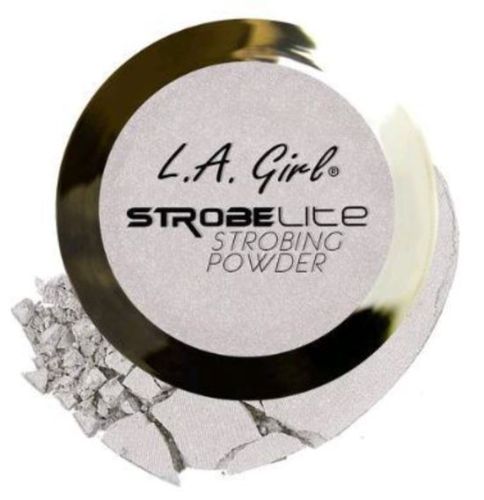 LA Girl Strobe Lite Powder - 120 Watt, a silky highlighting powder for a radiant complexion and effortless strobing effect.