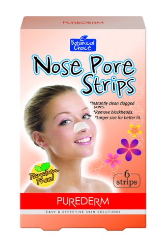 Purederm Nose Pore Strips for effective blackhead removal, unclogging pores for clearer, smoother skin.