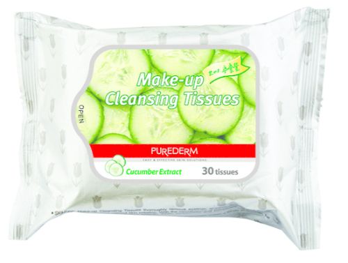 Refreshing cucumber-infused makeup remover wipes that cleanse and nourish skin without irritation.