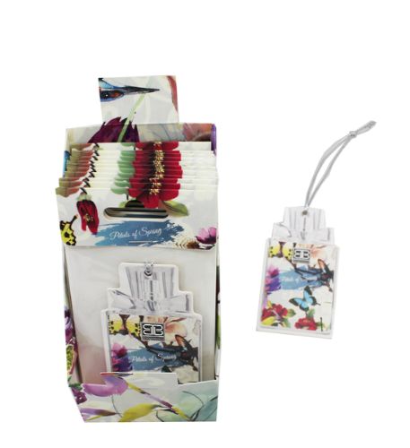 12 fragrant sachets in Petals of Spring, infusing spaces with delightful floral aromas and elegant decor.