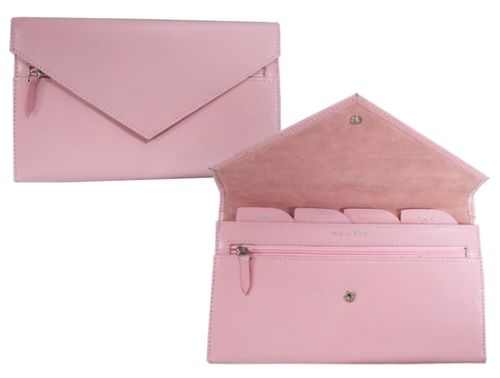 Travel/Document Wallet - Light Pink