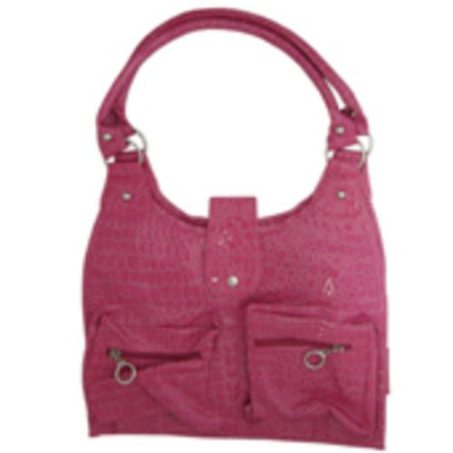 Croc Handbag - Pink