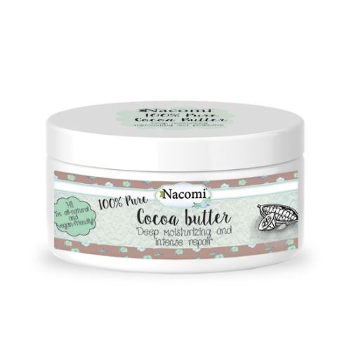 Luxurious Pure Cocoa Body Butter in 100ml, enriched with shea butter and vitamin E for deep hydration and a heavenly scent.