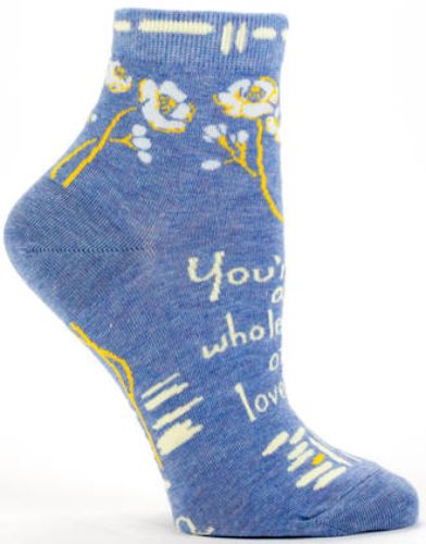 Vibrant women's ankle socks blend comfort and style, perfect for shoe sizes 5-10 with fun designs.