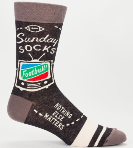 Men's Sunday Socks featuring a comfy cotton blend, vibrant patterns, and a snug fit for sizes 7-12. Perfect for any occasion.