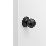 Pro Series Cirque Knob Dummy Handle Matt Black - Miles Nelson