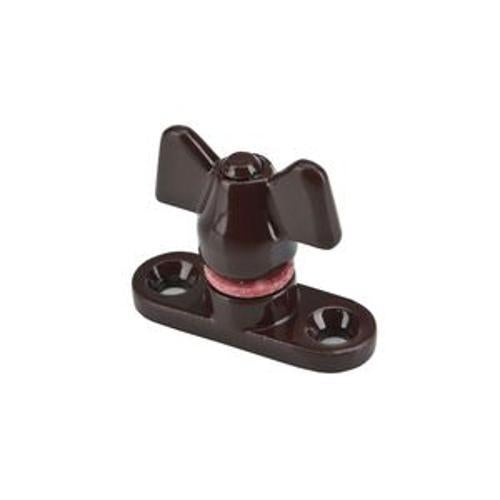 Replacement Quadrant Stay Wingnut & Base Bronze - Jaeco