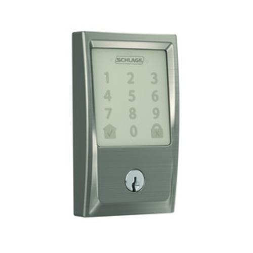 Encode Smart Wifi Deadbolt Satin Nickel Plate - Schlage