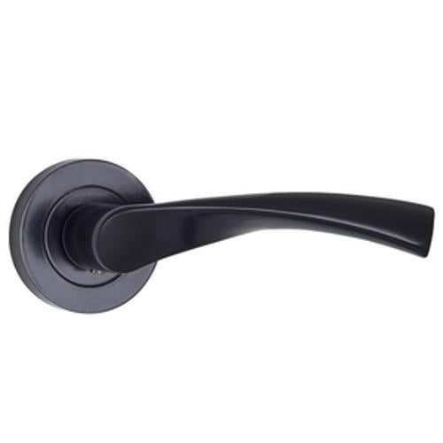 Helix Passage Set Black - Windsor Hardware