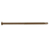 Decking Screw Raised Head SS316 Bronze - Ecko 10g x 65 250