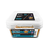 Decking Screw Raised Head SS316 Bronze - Ecko 10g x 75 Tub 1200